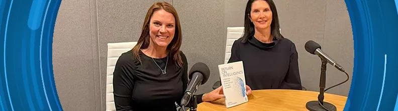 Mona Malone and Kristin Milchanowski during podcast recording