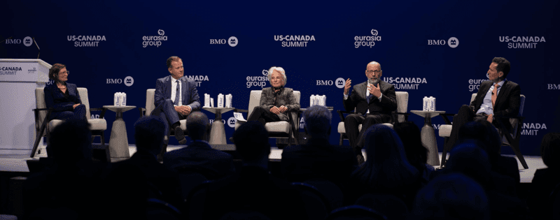 Fortifying the Future: Security and Defense Challenges in North America panel at the US-Canada Summit in Toronto
