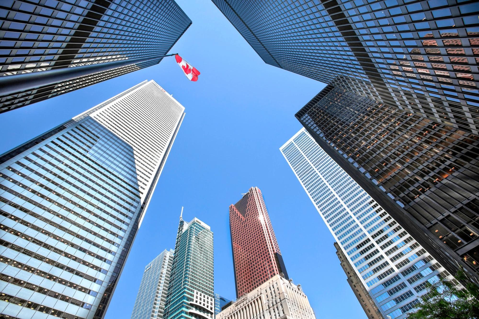 Toronto financial core buildings
