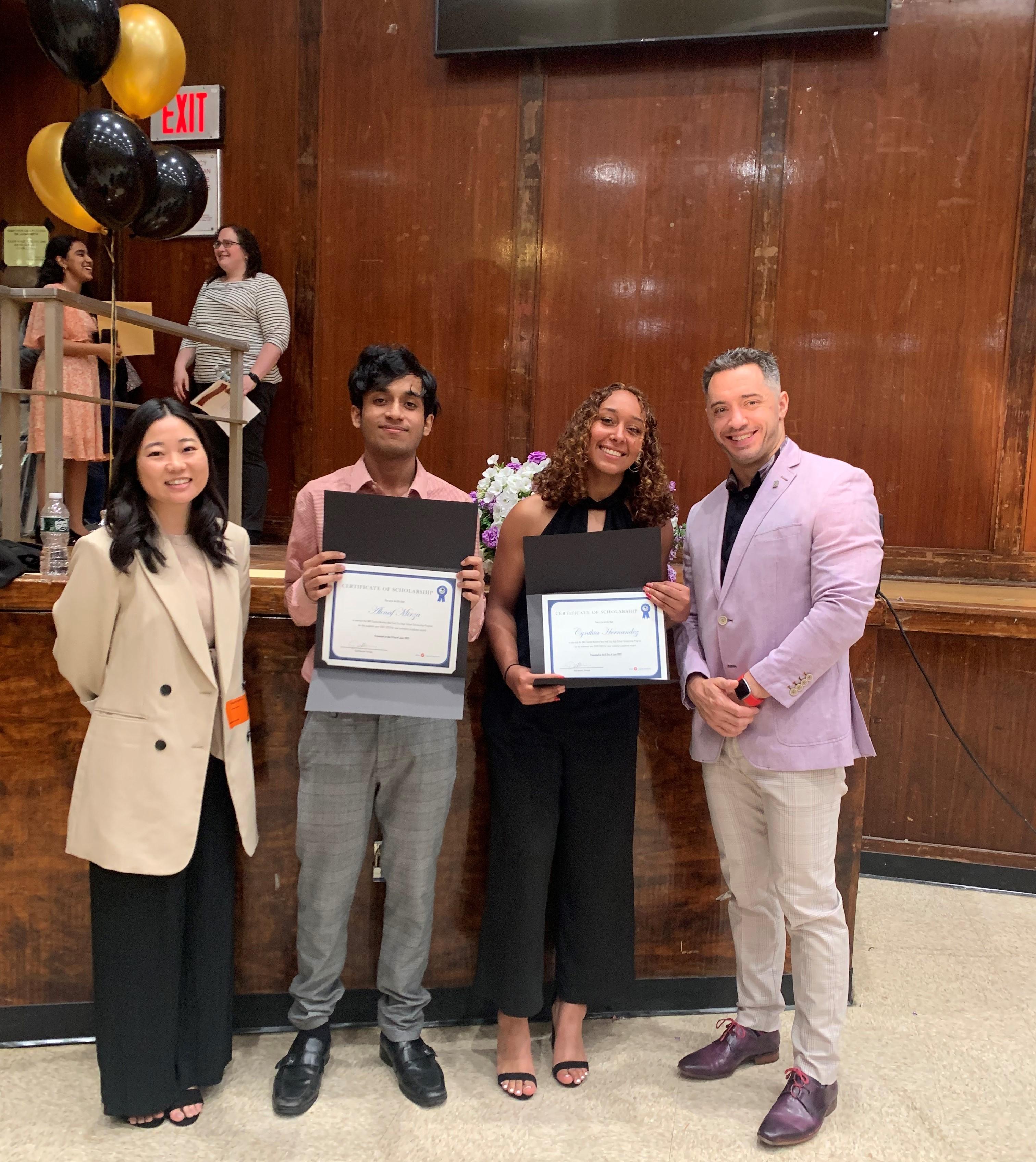 2023 Capital Markets NYC High School Scholarship Program Recipients