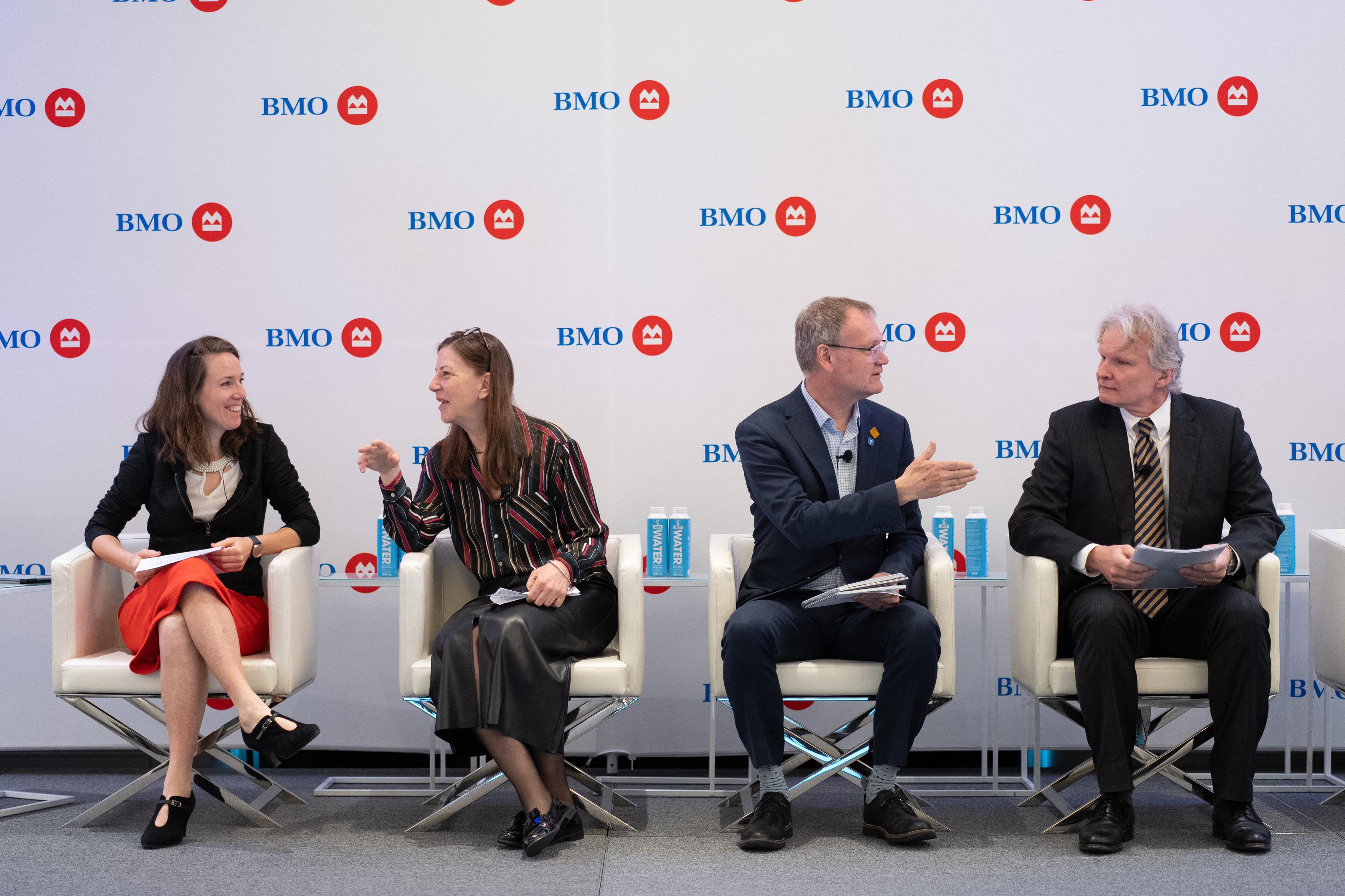 Panelists at the 2024 BMO Government, Reserve & Asset Managers Conference