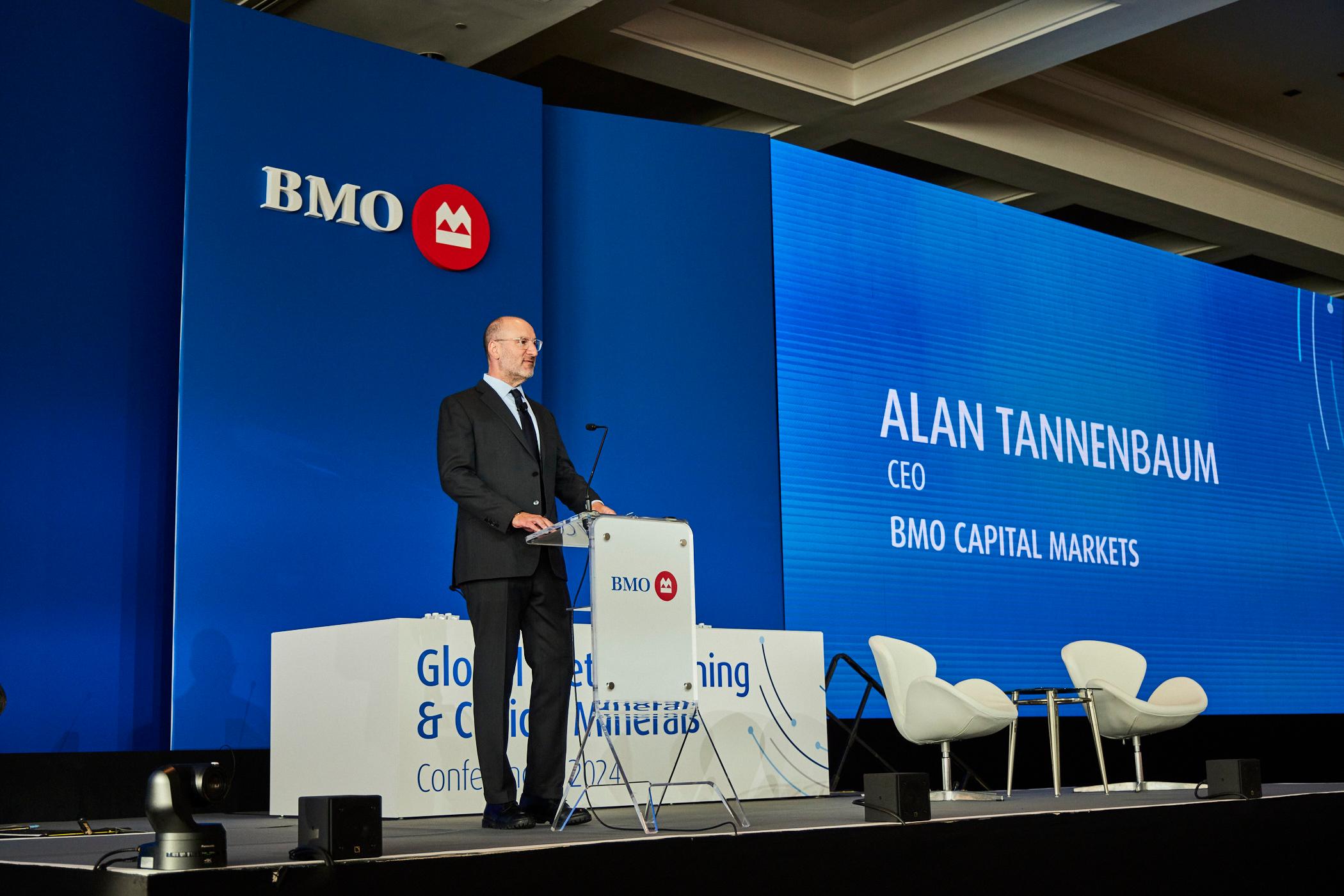 Alan Tannenbaum at the 33rd BMO Capital Markets Global Metals, Mining & Critical Minerals Conference