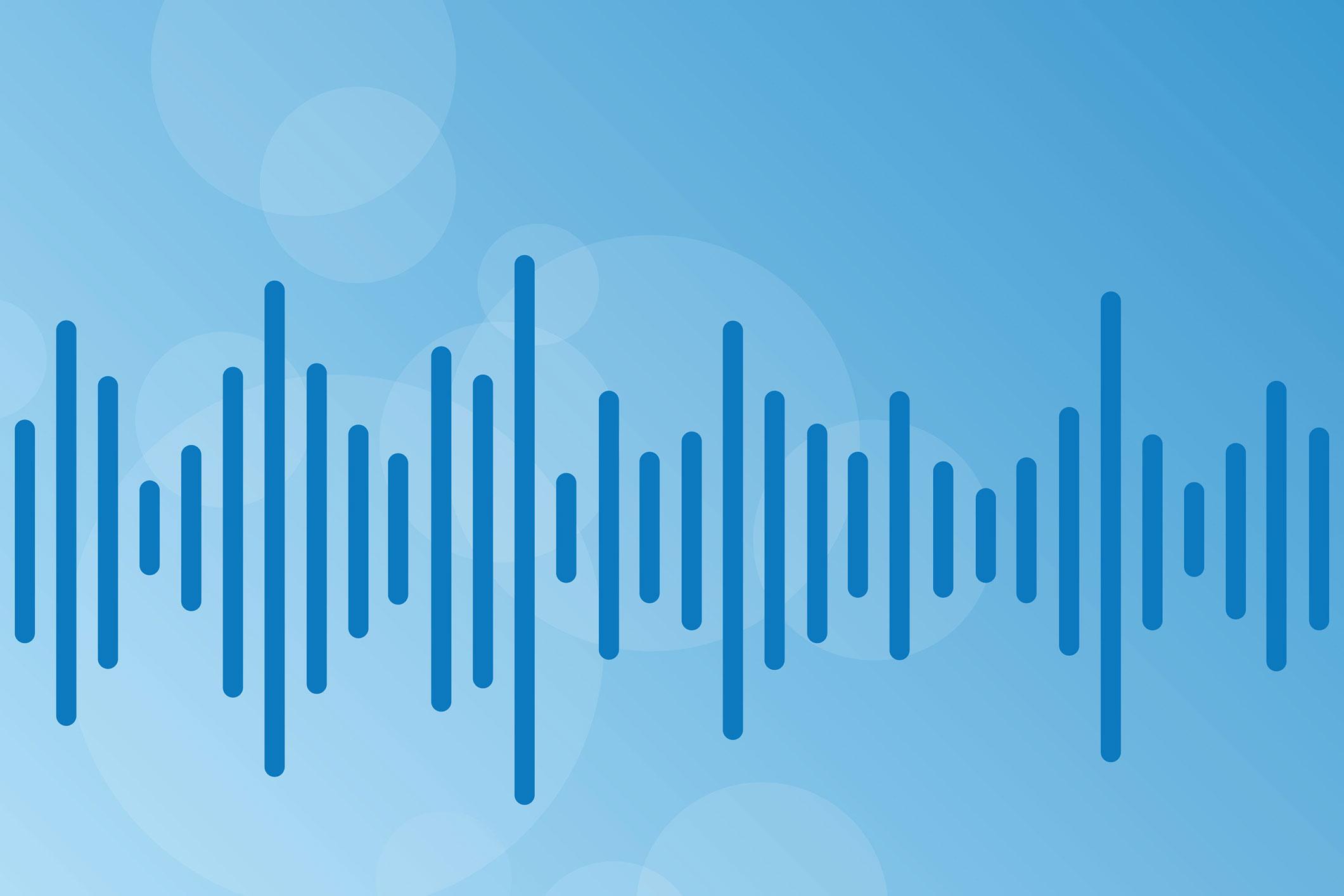 Podcast waveform