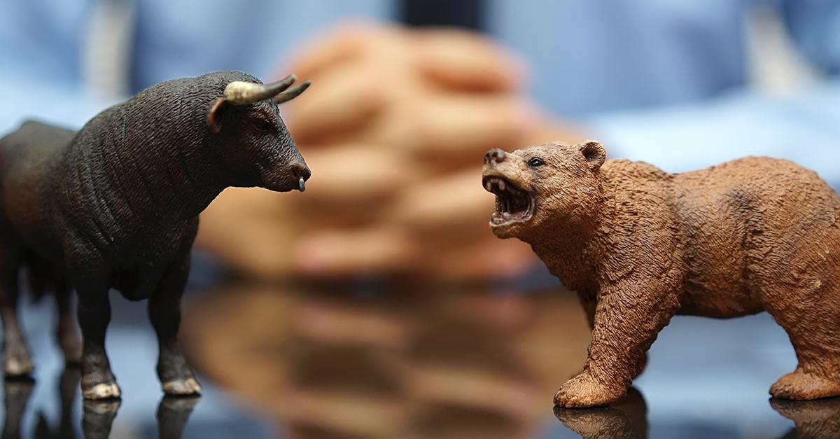 bear & bull figurines