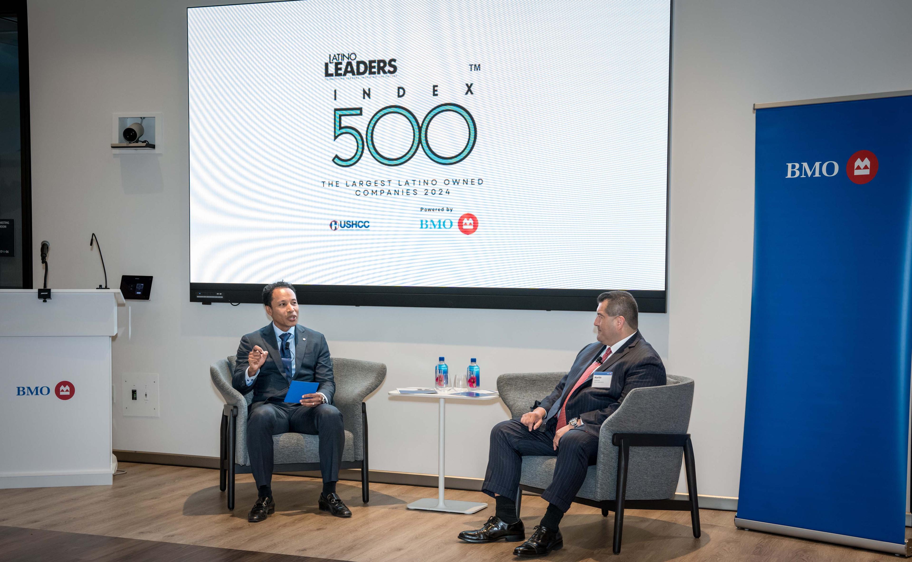 Darrel Hackett and Martin Cabrera