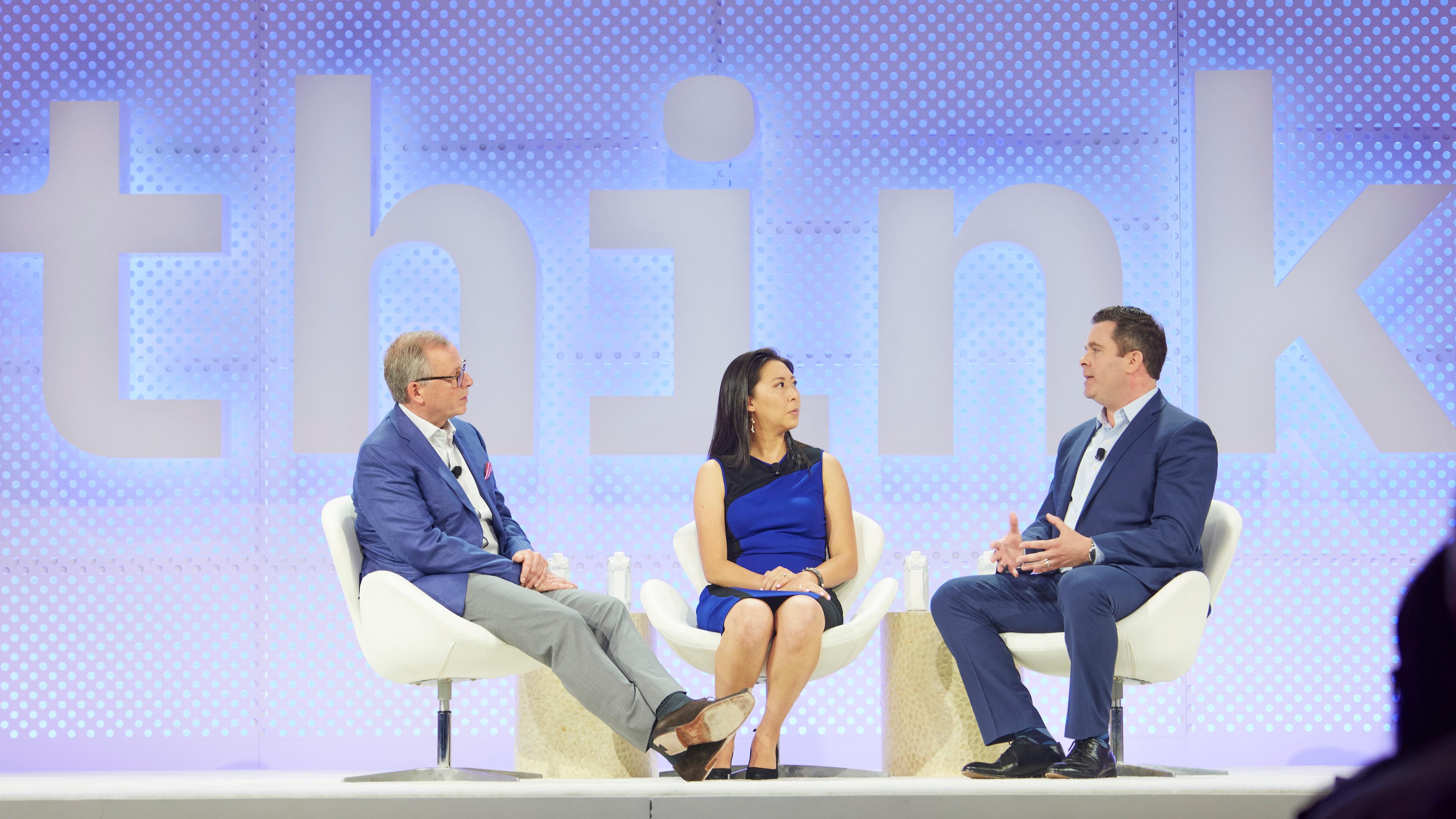 Michael Torrance at the IBM THINK conference