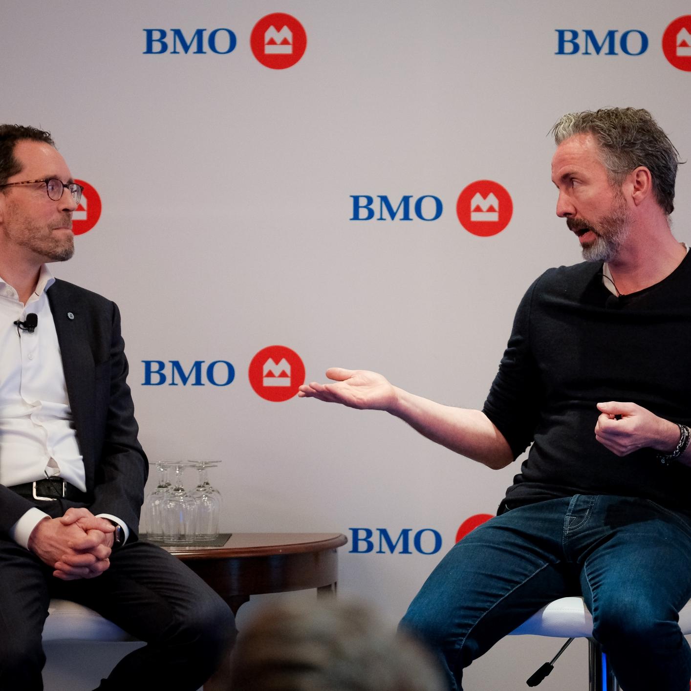 Gregoire Baillargeon, President of BMO Financial Group, Quebec, discusses carbon removal economics with Fred Lalonde, Co-Founder of Deep Sky.