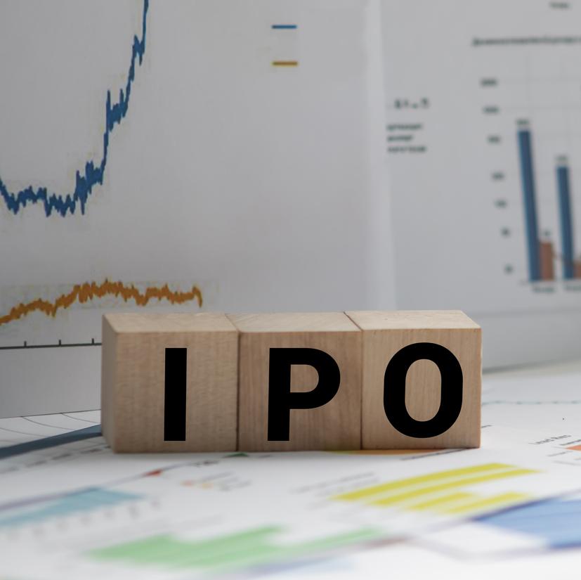 IPO blocks with surrounding reports