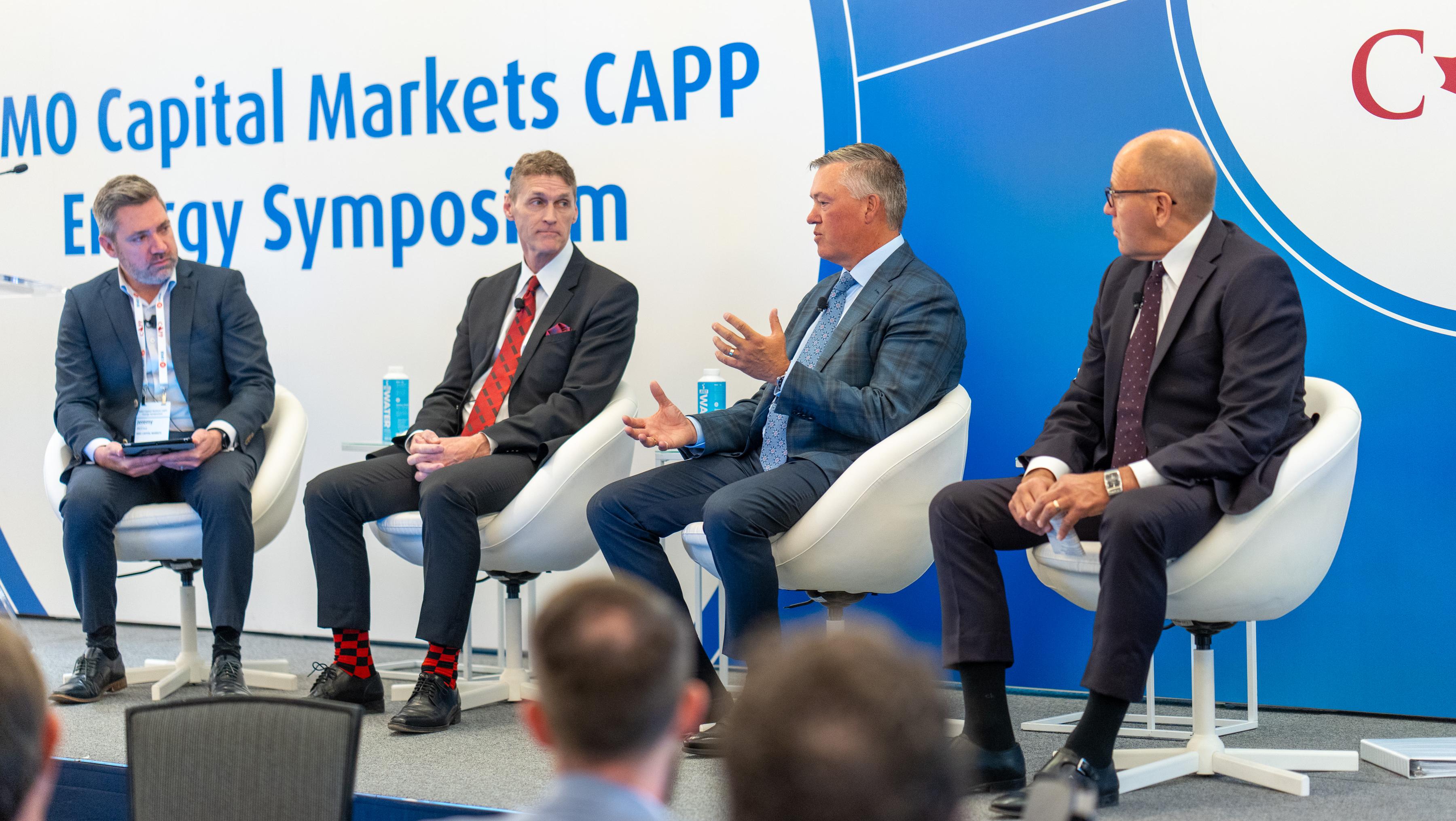 Panelists at the CAPP Energy Symposium